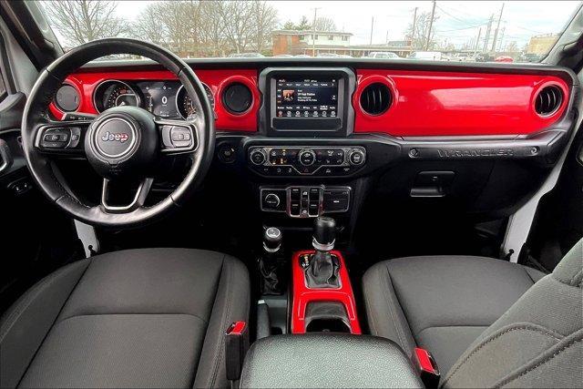 used 2022 Jeep Wrangler Unlimited car, priced at $37,892