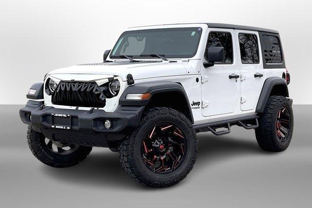 used 2022 Jeep Wrangler Unlimited car, priced at $36,792