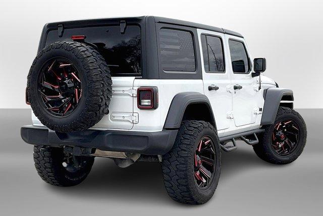 used 2022 Jeep Wrangler Unlimited car, priced at $37,892