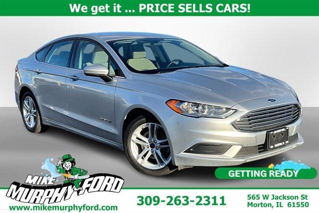 used 2018 Ford Fusion Hybrid car, priced at $14,991