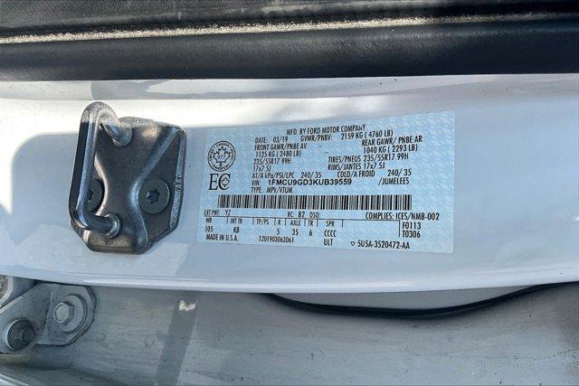 used 2019 Ford Escape car, priced at $17,491