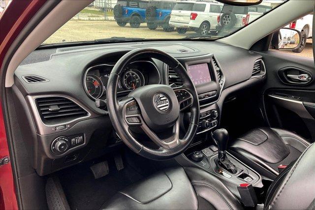 used 2021 Jeep Cherokee car, priced at $18,095