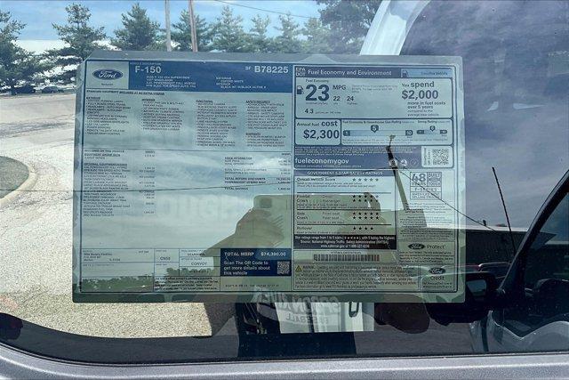 new 2025 Ford F-150 car, priced at $74,390