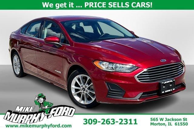 used 2019 Ford Fusion Hybrid car, priced at $15,991