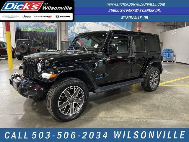 used 2022 Jeep Wrangler Unlimited 4xe car, priced at $29,591