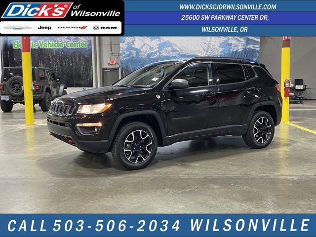 used 2021 Jeep Compass car, priced at $18,988