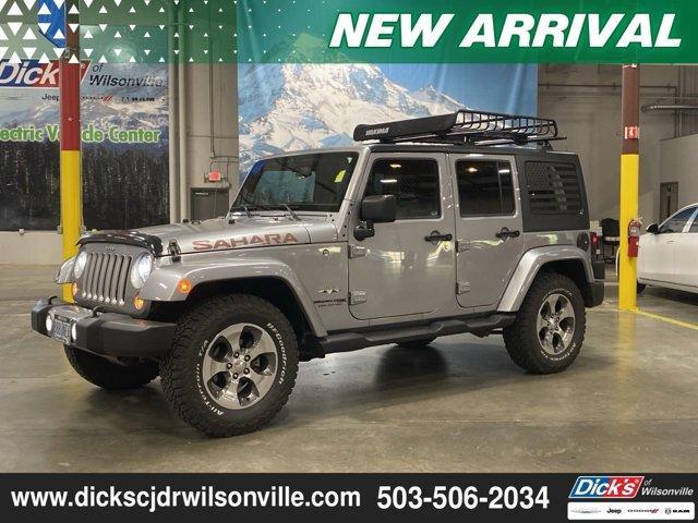 used 2018 Jeep Wrangler JK Unlimited car, priced at $24,758