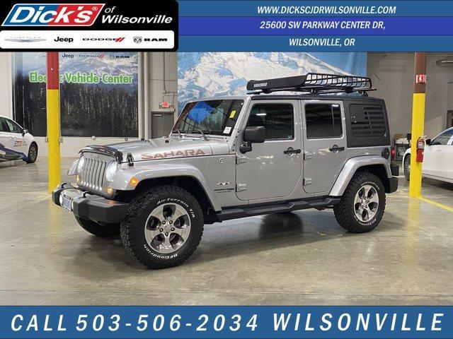 used 2018 Jeep Wrangler JK Unlimited car, priced at $24,757