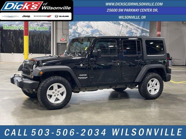 used 2017 Jeep Wrangler Unlimited car, priced at $27,406