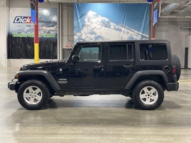 used 2017 Jeep Wrangler Unlimited car, priced at $29,972