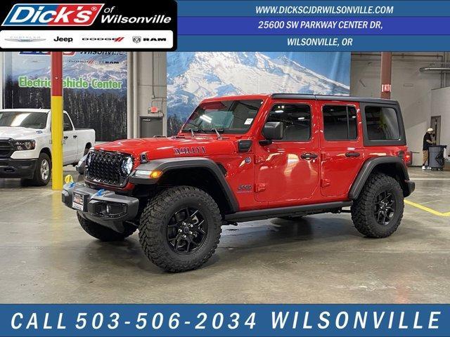 new 2024 Jeep Wrangler 4xe car, priced at $49,927