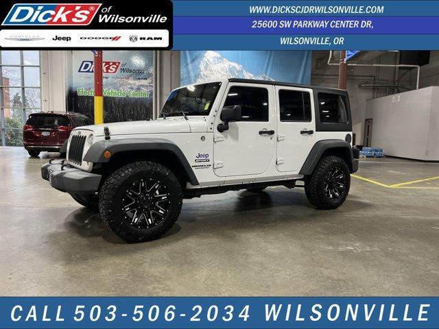 used 2015 Jeep Wrangler Unlimited car, priced at $17,995