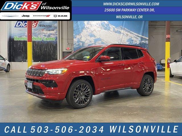 used 2022 Jeep Compass car, priced at $24,994