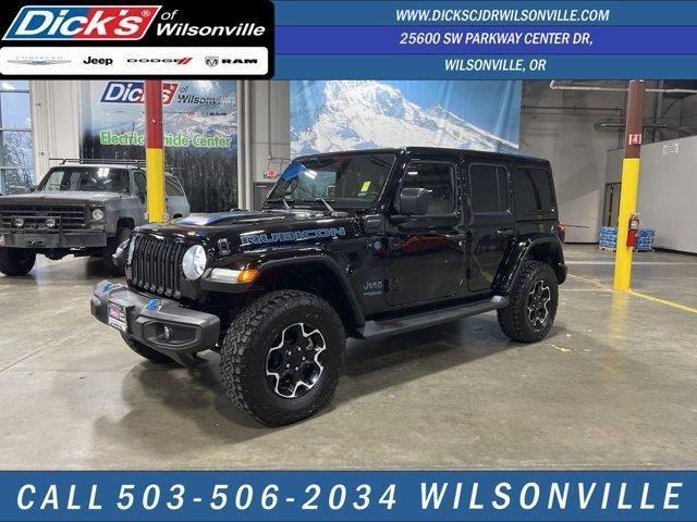 used 2022 Jeep Wrangler Unlimited 4xe car, priced at $34,995