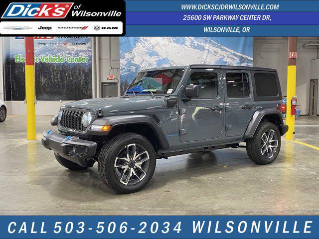 new 2024 Jeep Wrangler 4xe car, priced at $43,995