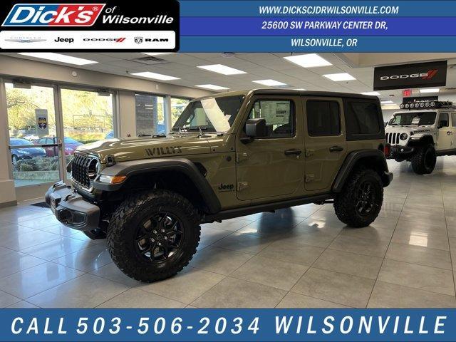 new 2025 Jeep Wrangler car, priced at $49,995