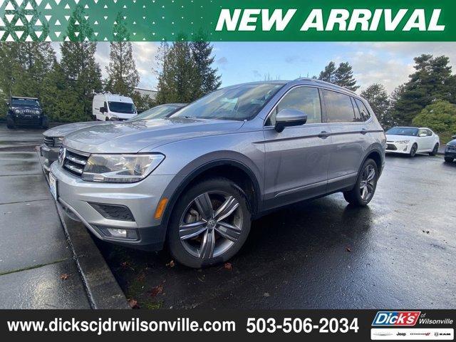 used 2021 Volkswagen Tiguan car, priced at $22,878