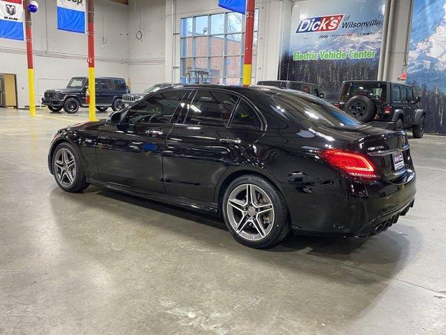 used 2021 Mercedes-Benz AMG C 43 car, priced at $38,999