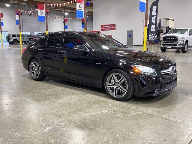 used 2021 Mercedes-Benz AMG C 43 car, priced at $38,999