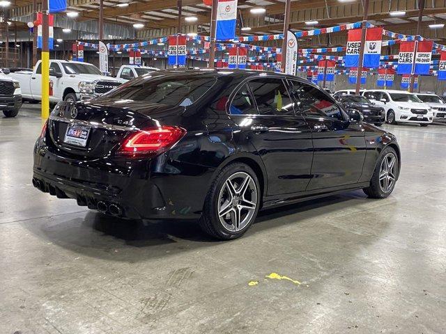 used 2021 Mercedes-Benz AMG C 43 car, priced at $38,999