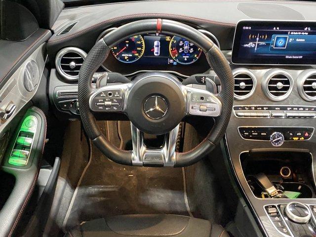 used 2021 Mercedes-Benz AMG C 43 car, priced at $38,999