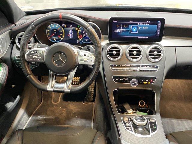 used 2021 Mercedes-Benz AMG C 43 car, priced at $38,999