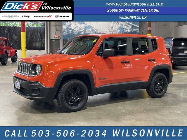 used 2018 Jeep Renegade car, priced at $16,080