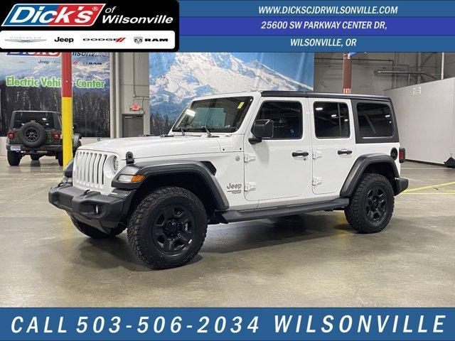 used 2019 Jeep Wrangler Unlimited car, priced at $29,725