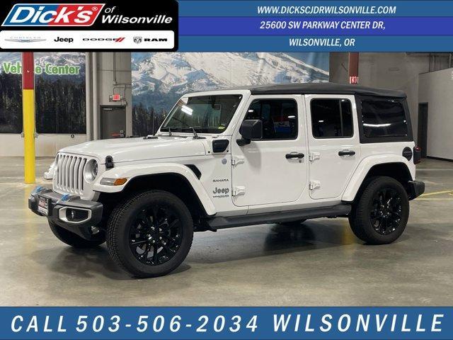 used 2022 Jeep Wrangler Unlimited 4xe car, priced at $39,765