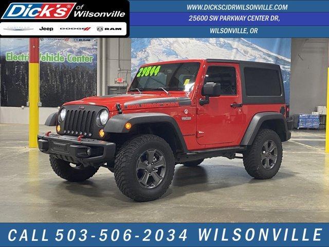 used 2017 Jeep Wrangler car, priced at $29,887