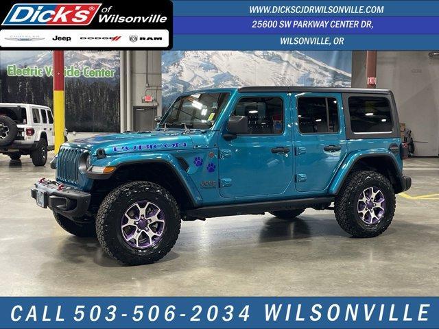used 2020 Jeep Wrangler Unlimited car, priced at $43,040
