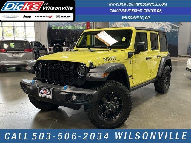 new 2024 Jeep Wrangler 4xe car, priced at $50,250