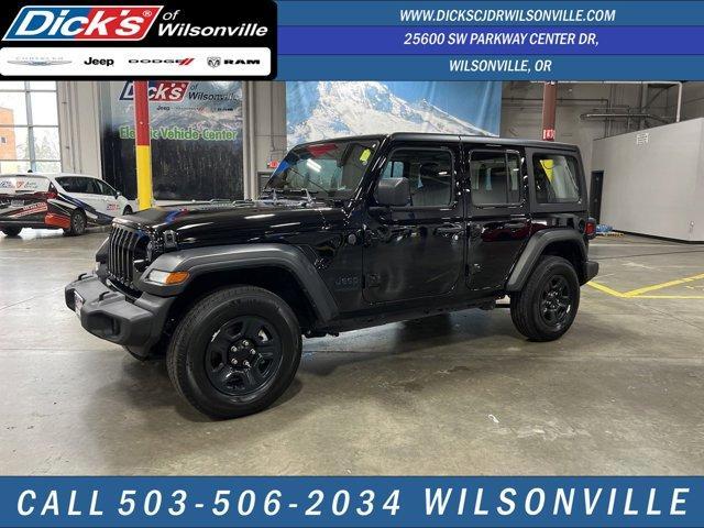 used 2022 Jeep Wrangler Unlimited car, priced at $28,323