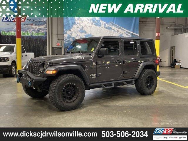 used 2020 Jeep Wrangler Unlimited car, priced at $30,902