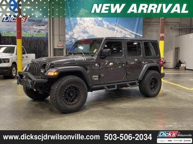 used 2020 Jeep Wrangler Unlimited car, priced at $30,902