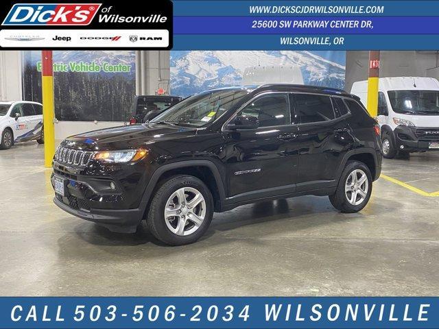 used 2023 Jeep Compass car, priced at $21,999