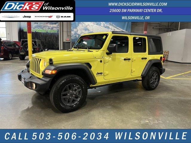 used 2024 Jeep Wrangler car, priced at $34,572