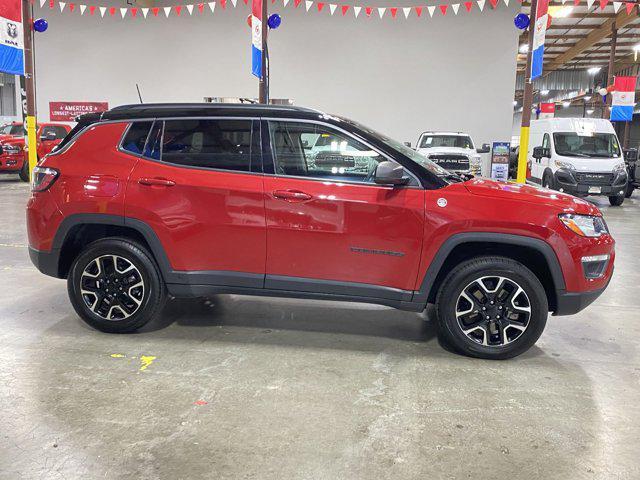 used 2021 Jeep Compass car, priced at $21,444