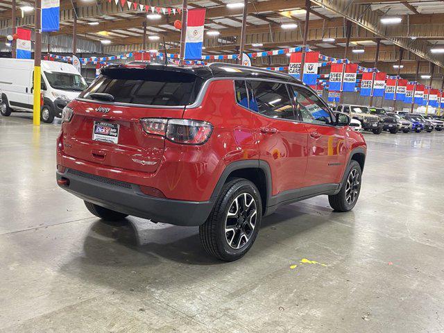 used 2021 Jeep Compass car, priced at $21,444