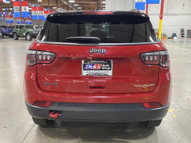 used 2021 Jeep Compass car, priced at $21,444