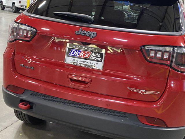 used 2021 Jeep Compass car, priced at $21,444