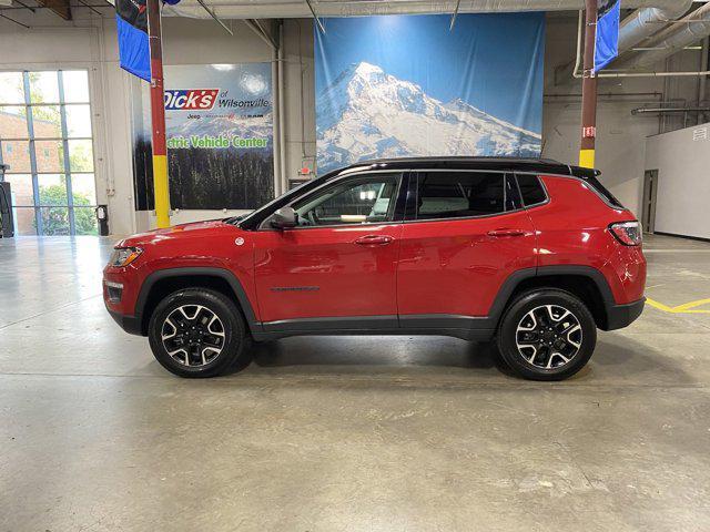 used 2021 Jeep Compass car, priced at $21,444