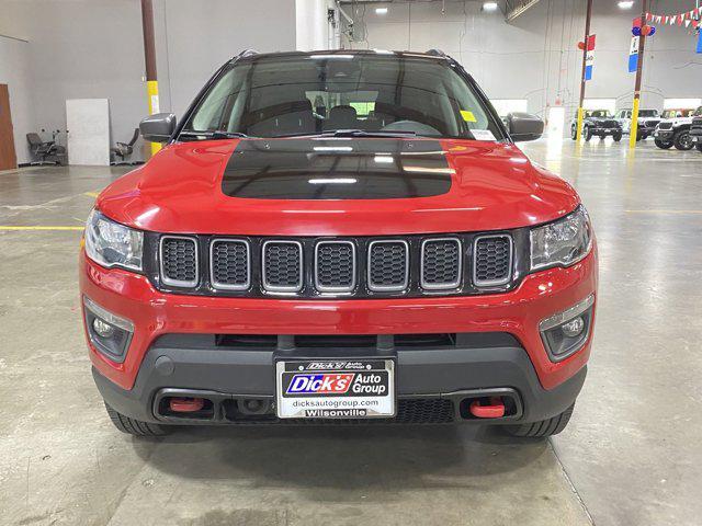 used 2021 Jeep Compass car, priced at $21,444