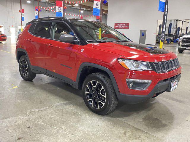 used 2021 Jeep Compass car, priced at $21,444