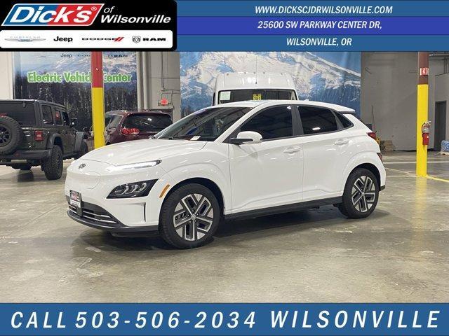 used 2022 Hyundai Kona EV car, priced at $19,899