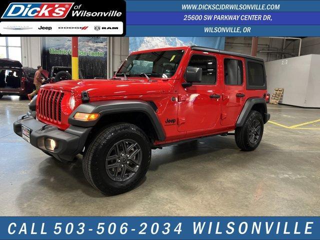 used 2024 Jeep Wrangler car, priced at $36,313