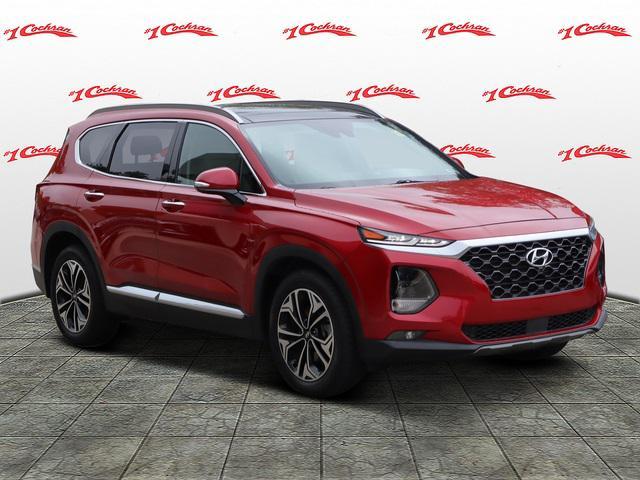 used 2019 Hyundai Santa Fe car, priced at $24,216