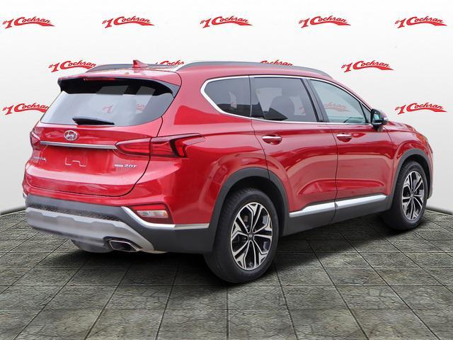 used 2019 Hyundai Santa Fe car, priced at $24,216