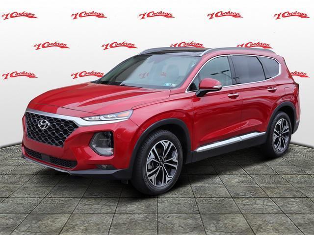 used 2019 Hyundai Santa Fe car, priced at $24,216