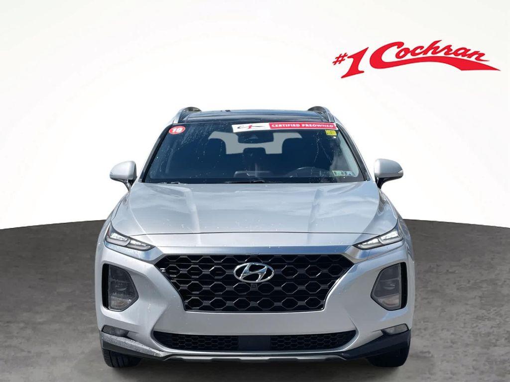 used 2019 Hyundai Santa Fe car, priced at $17,998